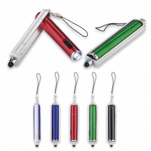 Linterna Con Boligrafo y Stylus Minge