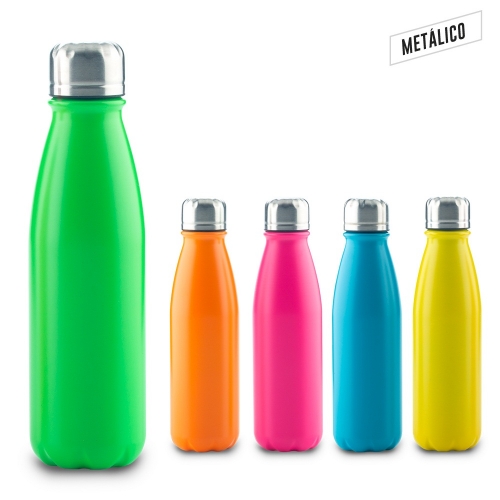 Botilito Metalico Hans Neon 600ml