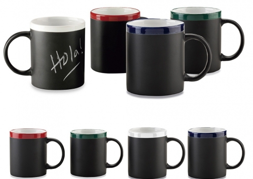 Mug Cerámica Tablero - 11 onzas