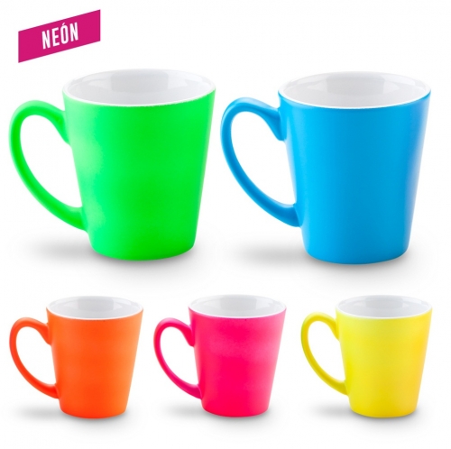 Mug Firenze en Cerámica Neón 10oz