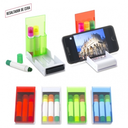 Set de Resaltadores Magicos en Cera Flipper