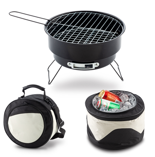 BBQ Grill con Nevera Lonchera.