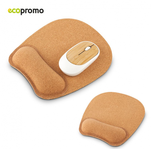 Mouse Pad Cork con Apoya Muñecas
