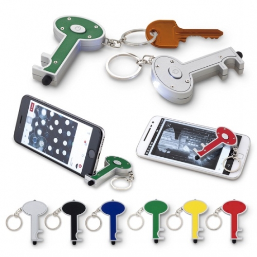 Llavero Linterna Key Con Stylus