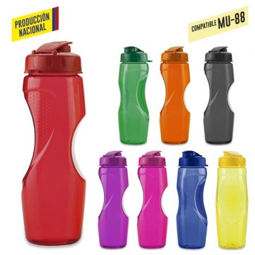 Botilito en PVC Hélice 650ML - Producción Nacional