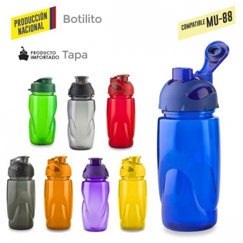 Botilito mini Spring 550ml (Tapa Importada o Nal)