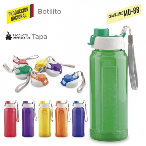 Botilito Plastico Galaxy 950ml-Produccion Nacional