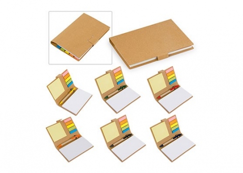 Libreta con Bolígrafo.